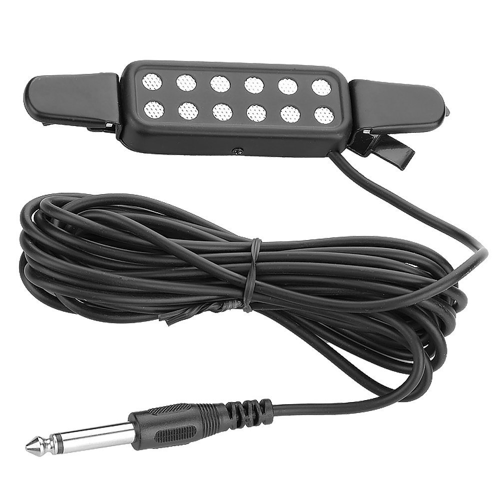 Microfono Portable para convertir una Guitarra Acustica en Electrica